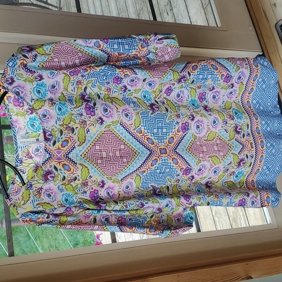 Pink Owl Colorful Light Sz. L Dress - Picture 2 of 10